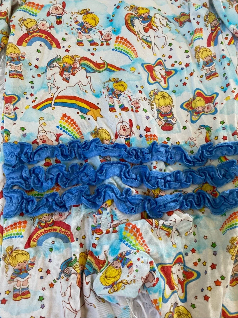 Rainbow Brite X Sweet Peas one piece convertible Pajama
